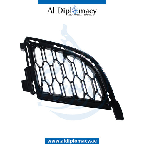 Front Left Lower BUMPER Grille, CENTER M SPORT for BMW 3 Series G20 (2018-2022) models, Part Number T-51118075601