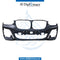 Front Bumper, WITHOUT SENSOR Hole, M LOOK for BMW X3 Series G01 (2017-2021) models, Part Number T-51118091969