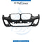 Front Bumper, WITHOUT SENSOR Hole, M STYLE for BMW X3 Series G01 (2017-2021) models, Part Number T-51118091988