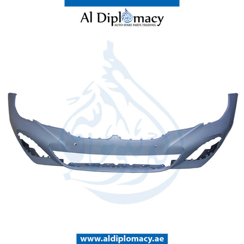 Front Bumper, WITH SENSOR Hole, M PERFORMANCE Look, COMPLETE for BMW 3 Series G20 (2018-2022) models