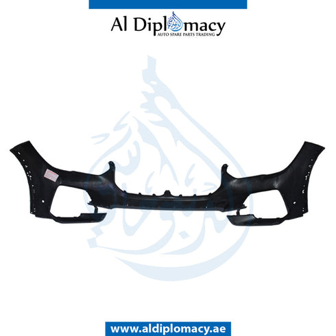 Front Bumper, WITH SENSOR AND WIPER HOLE for BMW X5 Series G05 (2018-2023) models