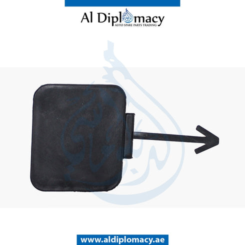 Rear BUMPER TOWING HOOK COVER for BMW 5 Series E39 (1995-2003) models, Part Number T-51122693663