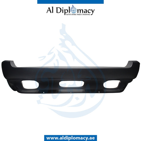 Rear Bumper, WITHOUT SENSOR HOLE for BMW X5 Series E53 (1999-2006) models, Part Number T-51127027046
