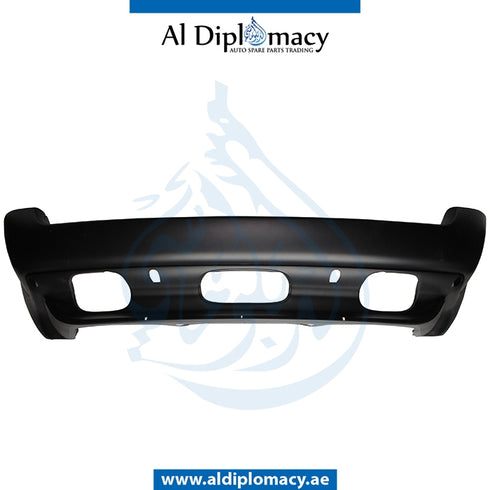 Rear Bumper, WITH SENSOR HOLE for BMW X5 Series E53 (1999-2006) models, Part Number T-51127062598