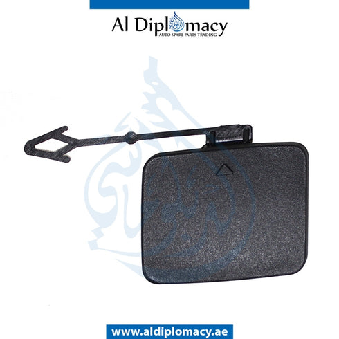 Rear Left BUMPER TOWING HOOK COVER for BMW X5 Series E70 (2006-2013) models, Part Number T-51127158447