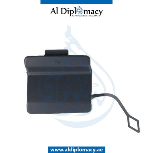 Rear BUMPER TOWING HOOK COVER for BMW 5 Series E60 (2004-2010) models, Part Number T-51127184784