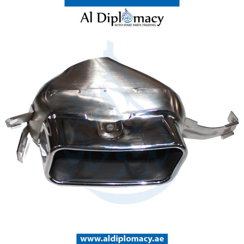 Left EXHAUST TAILPIPE TIP for BMW 7 Series F01 (2008-2015) models, Part Number T-51127195405