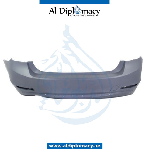 Rear Bumper, WITH SENSOR HOLE for BMW 3 Series F30 (2011-2015) models, Part Number T-51127312733