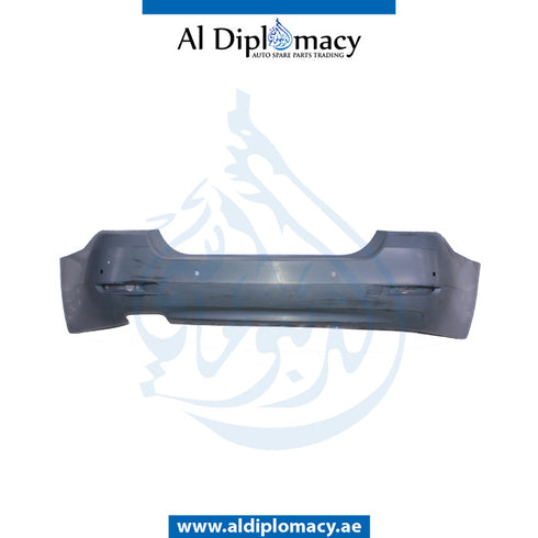 Rear Bumper, WITH SENSOR HOLE for BMW 5 Series F10 (2013-2016) models, Part Number T-51127332764