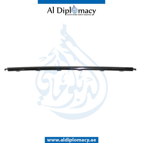 Rear Lower BUMPER Molding, CENTER for BMW 7 Series G11 (2015) models, Part Number T-51127369917