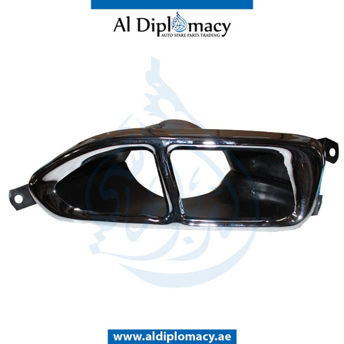 EXHAUST TAILPIPE Tip, M Look, SET for BMW 7 Series G11 (2015) models