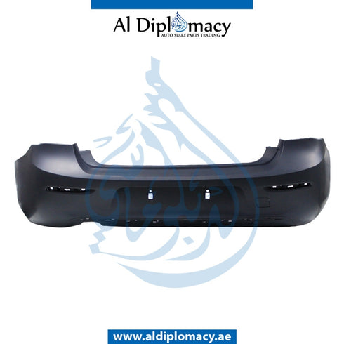 Rear Bumper, WITHOUT SENSOR HOLE for BMW 1 Series F20 (2011-2015) models, Part Number T-51127429772