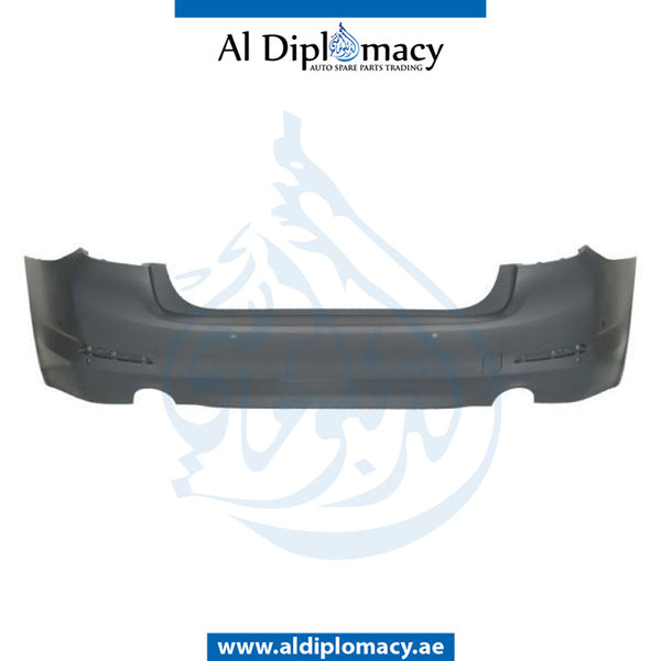 Rear Bumper, WITH SENSOR HOLE for BMW 5 Series G30 (2016-2020) models, Part Number T-51127475601