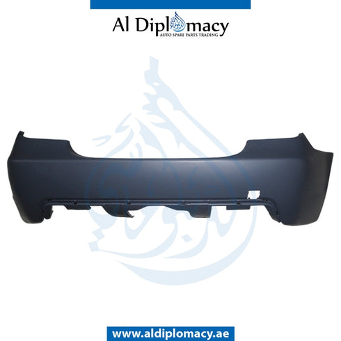 Rear Bumper, WITHOUT SENSOR HOLE for BMW 5 Series E60 (2004-2010) models, Part Number T-51127897221