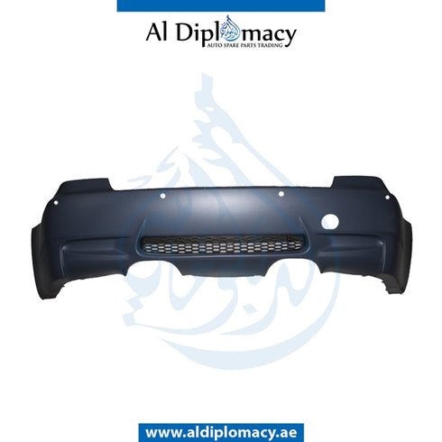 Rear Bumper, WITH SENSOR Hole, M3 TYPE for BMW 3 Series E92 (2005-2013) models, Part Number T-51127907209