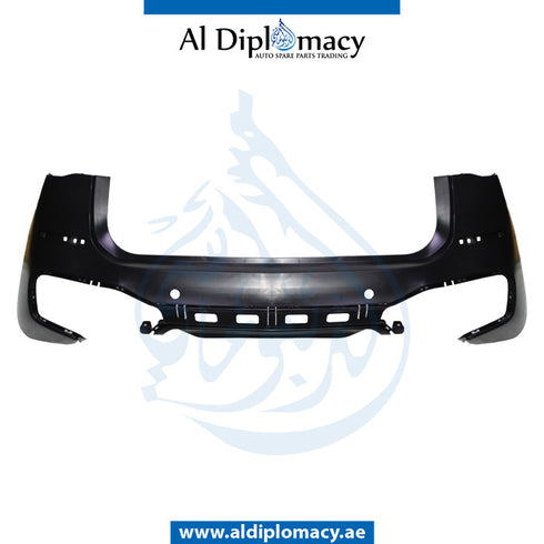 Rear Bumper, WITH SENSOR HOLE for BMW X1 Series F48 (2015-2019) models, Part Number T-51128072774