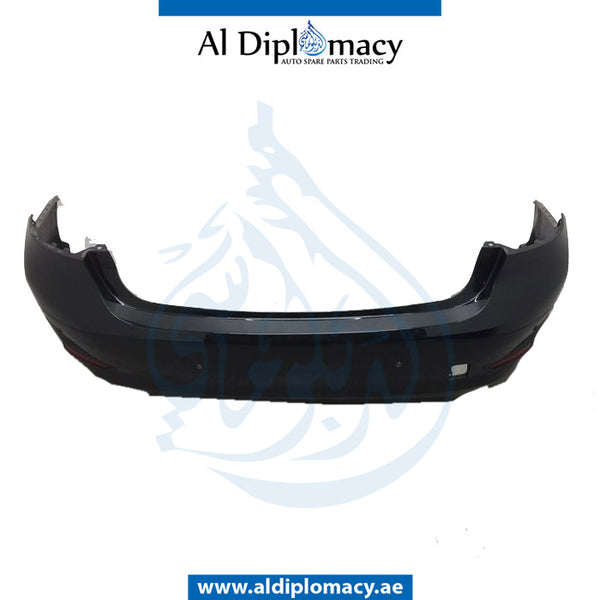 Rear Bumper, WITH SENSOR Hole, COMPLETE for BMW 3 Series G20 (2018-2022) models, Part Number T-51128493934