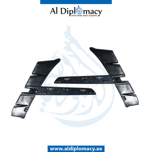 SIDE Vent, M4 Type, ALL CHROMED Molding, COMPLETE for BMW 3 Series F30 (2011-2015) models