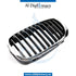 Left SHOW Grille, CHROME for BMW 3 Series E46 (1998-2005) models, Part Number T-51137064317