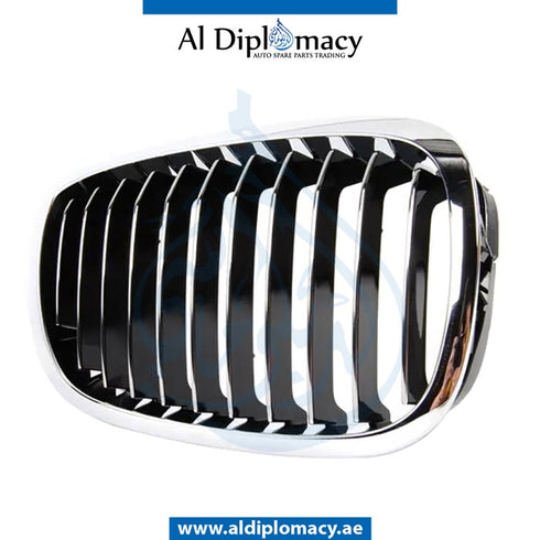 Right SHOW Grille, CHROME for BMW 3 Series E46 (1998-2005) models