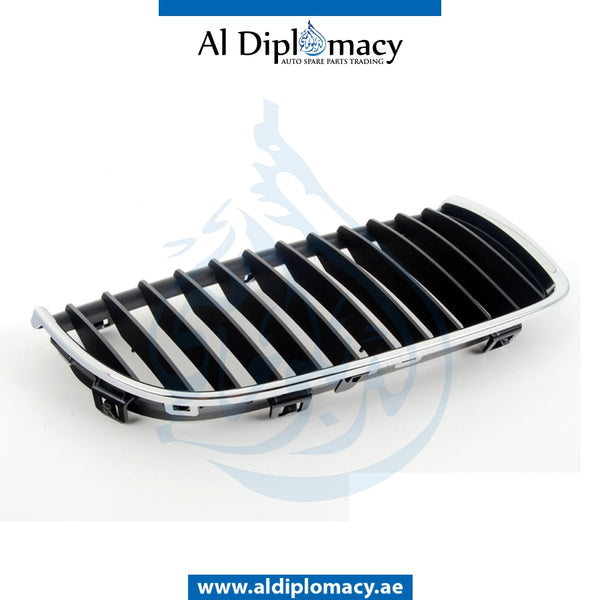 Right SHOW GRILLE WITH CHROME FRAME for BMW 3 Series E90 (2005-2011) models, Part Number T-51137120008