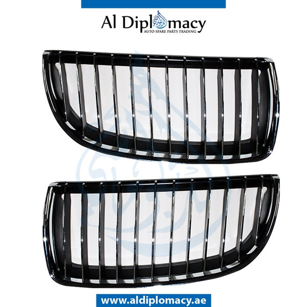 SHOW Grille, SET for BMW 3 Series E90 (2005-2011) models, Part Number T-51137120009+T-51137120010