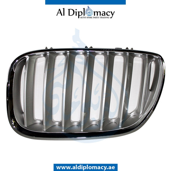 Left SHOW GRILLE for BMW X5 Series E53 (1999-2006) models, Part Number T-51137124815