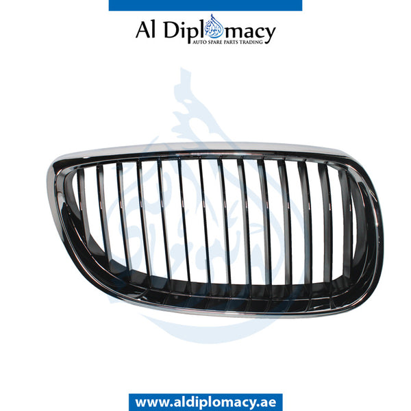 Right SHOW Grille, CRHOME & BLACK for BMW 3 Series E92 (2005-2013) models, Part Number T-51137157276