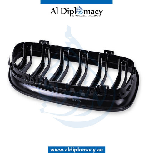 Left SHOW Grille, CHROME & BLACK for BMW 3 Series E90 (2005-2011) models