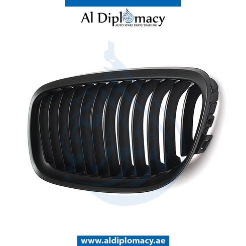 Left SHOW Grille, CHROME & BLACK for BMW 3 Series E90 (2005-2011) models, Part Number T-51137201967