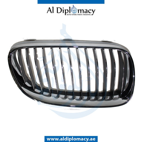 Right Grille, CHROME for BMW 3 Series E92 (2005-2013) models, Part Number T-51137254970