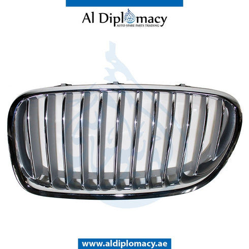 Left SHOW GRILLE for BMW 5 Series F10 (2010-2016) models, Part Number T-51137261355