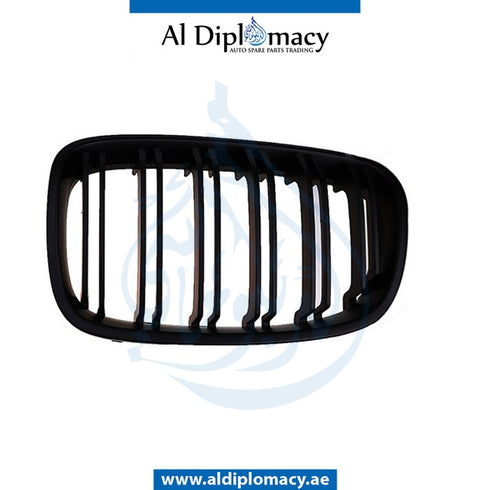 Left SHOW Grille, CHROME & BLACK for BMW 1 Series F20 (2011-2015) models