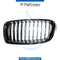 Left SHOW Grille, CHROME BLACK for BMW 3 Series F30 (2015-2019) models, Part Number T-51137263481