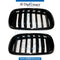 SHOW Grille, CHROME & Black, SET for BMW X5 Series F15 (2013-2018) models, Part Number T-51137294485+T-51137294486