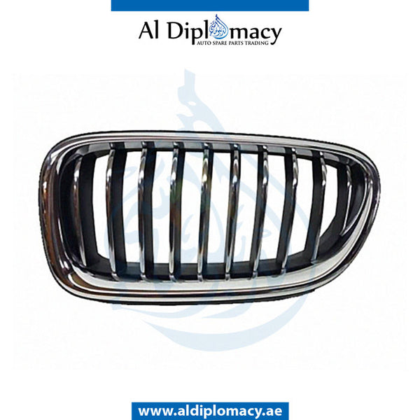 Left SHOW Grille, WITHOUT NIGHT VISION for BMW 5 Series F10 (2010-2016) models, Part Number T-51137336477