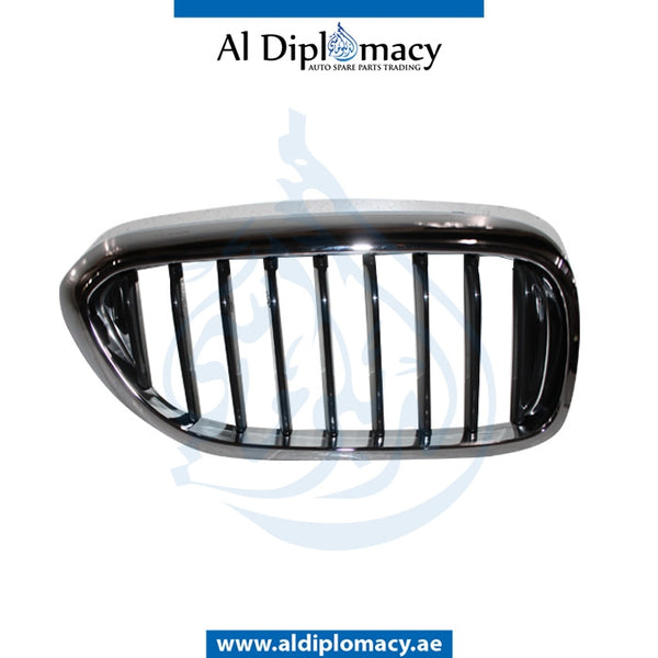 Right SHOW Grille, CHROME BLACK for BMW 5 Series G30 (2016-2020) models, Part Number T-51137390864
