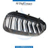 Right SHOW GRILLE CHROME & BLACK for BMW 5 Series G30 (2016-2020) models