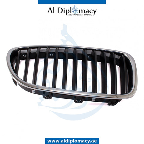 Right SHOW GRILLE for BMW 5 Series F10 (2010-2016) models, Part Number T-51138054492