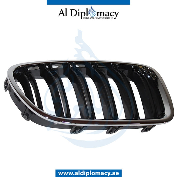 Right SHOW Grille, DOUBLE LINE Type, M5 for BMW 5 Series F10 (2010-2016) models, Part Number T-51138057224