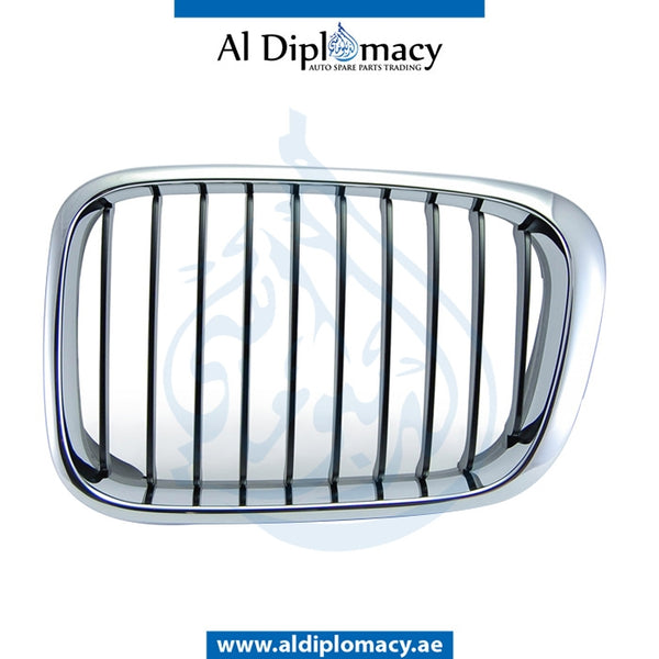 Left SHOW GRILLE for BMW 3 Series E46 (1998-2005) models, Part Number T-51138208487