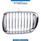 Left SHOW Grille, CHROME for BMW 3 Series E46 (1998-2005) models, Part Number T-51138208489