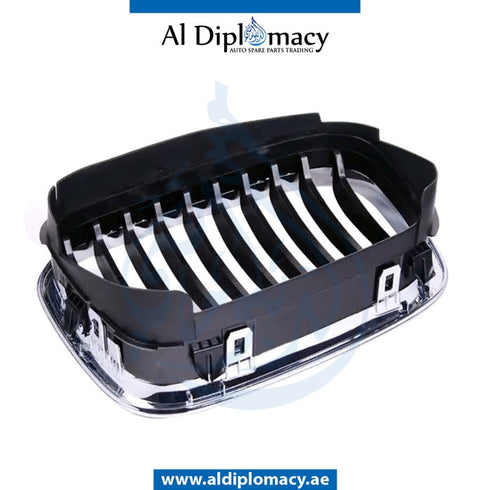Right SHOW Grille, CHROME for BMW 3 Series E46 (1998-2005) models
