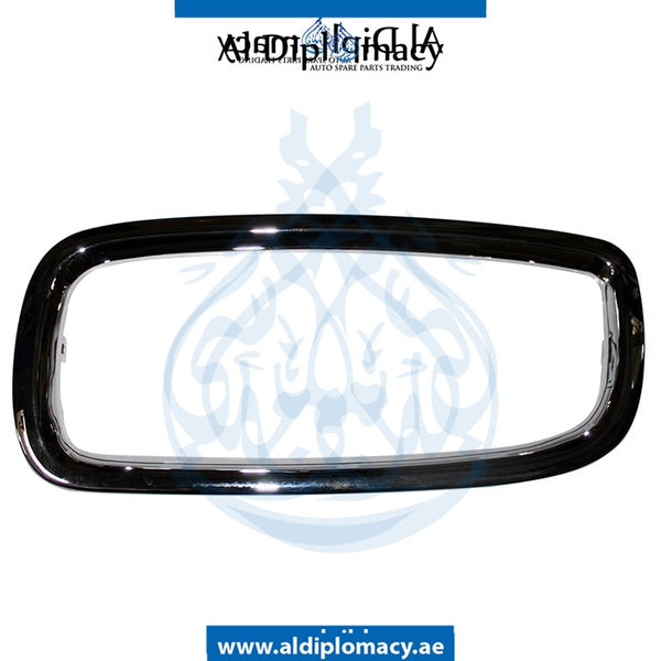 Left SHOW GRILLE TRIM RING for BMW 7 Series E65 (2001-2008) models, Part Number T-51138223219