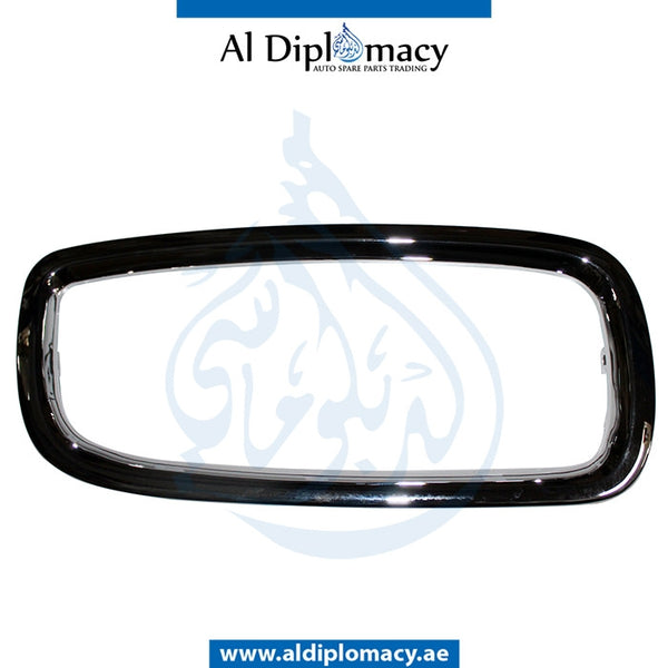 Right SHOW GRILLE TRIM RING for BMW 7 Series E65 (2001-2008) models, Part Number T-51138223220