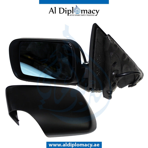 Left Mirror WITH Glass, AND Cover, COMPLETE for BMW 3 Series E46 (1998-2005) models, Part Number T-51167003463-CO