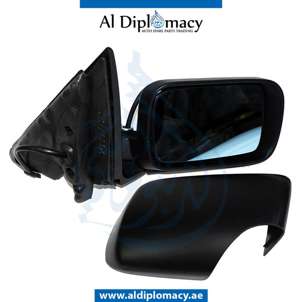 Right Mirror, WITH Glass, AND Cover, COMPLETE for BMW 3 Series E46 (1998-2005) models, Part Number T-51167003466-CO