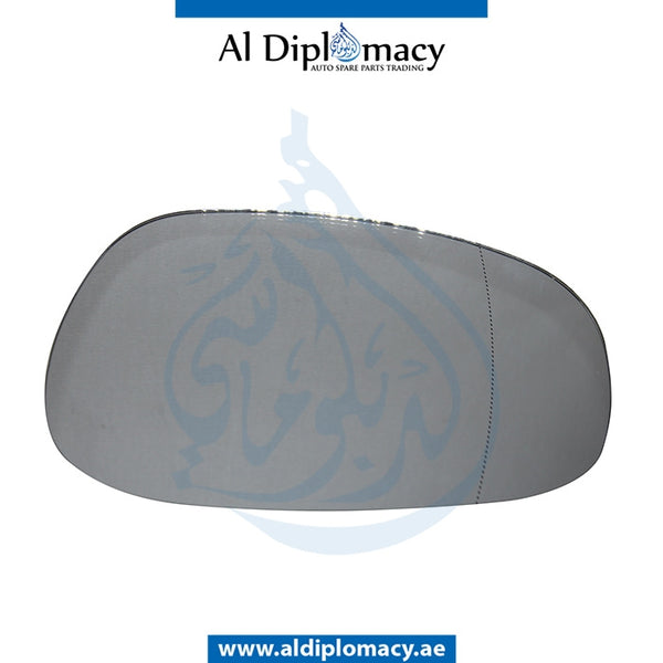 Left Mirror GLASS for BMW 3 Series E90 (2005-2011) models, Part Number T-51167144309