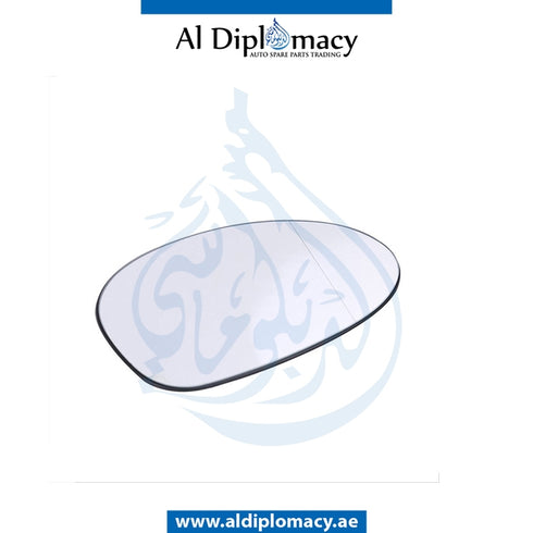 Right Mirror GLASS for BMW 1 Series E81 (2007-2011) models, Part Number T-51167157246