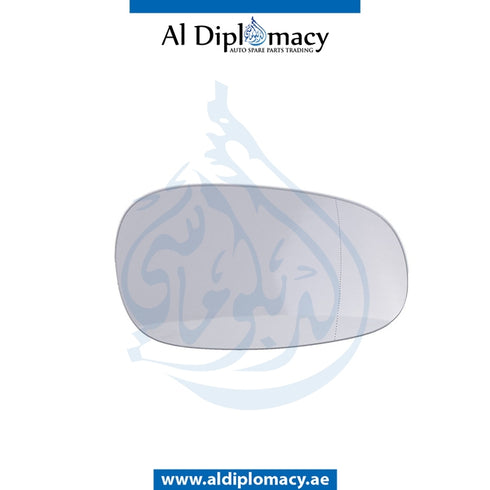 Right Mirror GLASS for BMW 1 Series E81 (2007-2011) models, Part Number T-51167252894